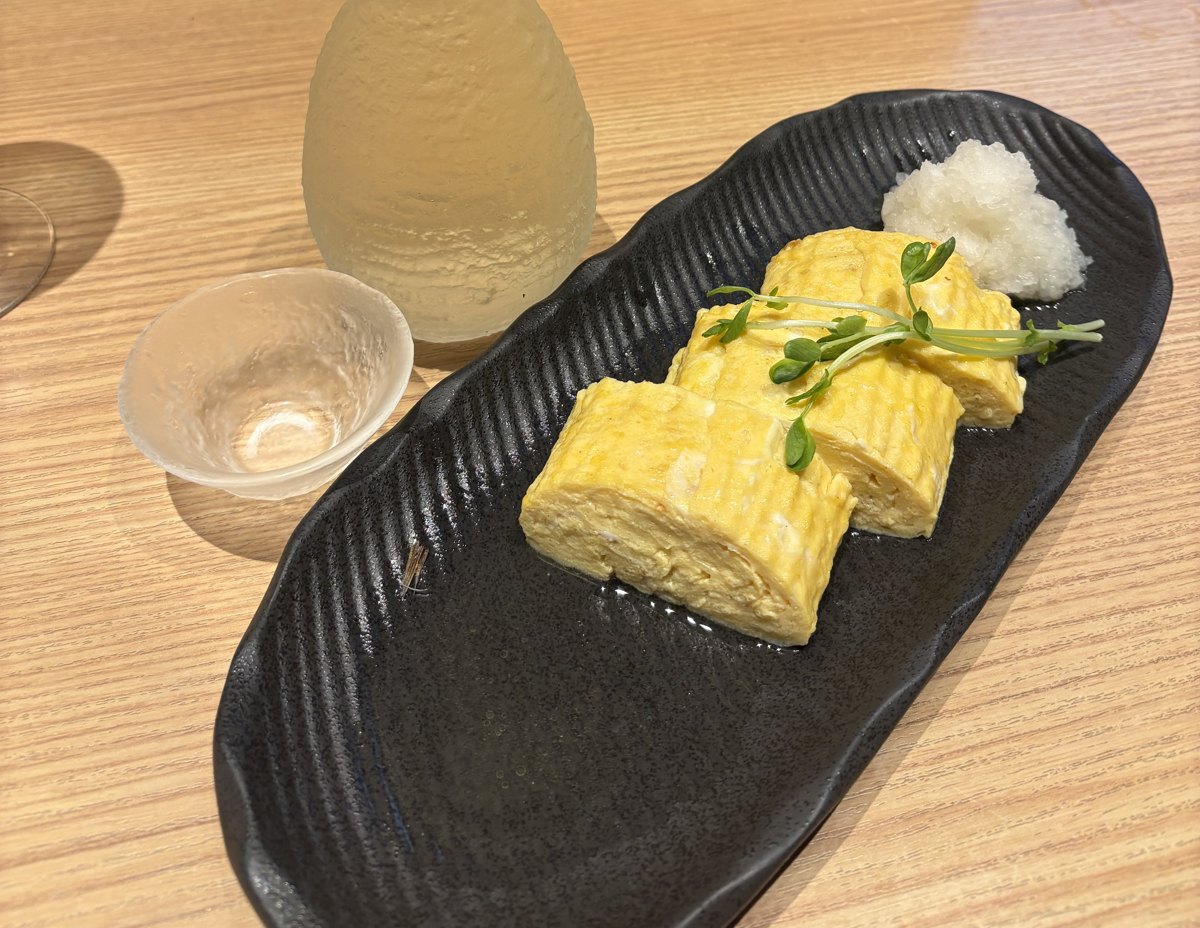 だし巻き玉子と大根おろし